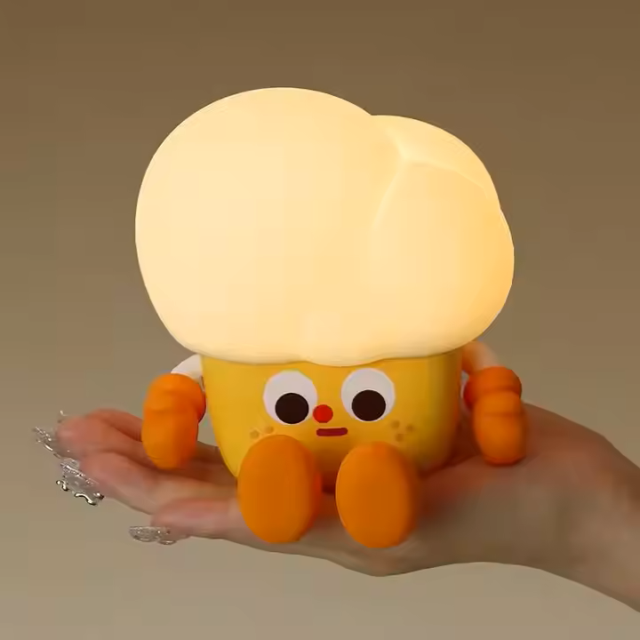 popcorn silicon night light